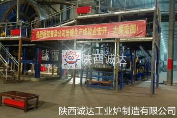 熱烈祝賀內蒙普澤公司巖棉生產線順利投產！