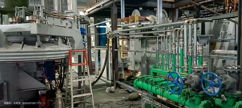 焦兩岸工業(yè)合作 我公司電弧爐臺灣安裝調(diào)試進(jìn)行時