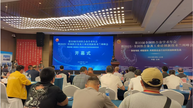 聚焦鐵合金發展前沿 共探產業升級路徑 —— 我司代表參加第 33 屆全國鐵合金學術年會
